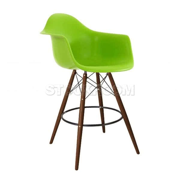 Charles Eames DAW Style Bar Stool