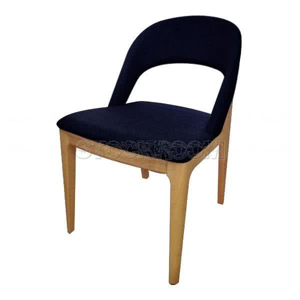 Nastia High Back Fabric Dining Chair