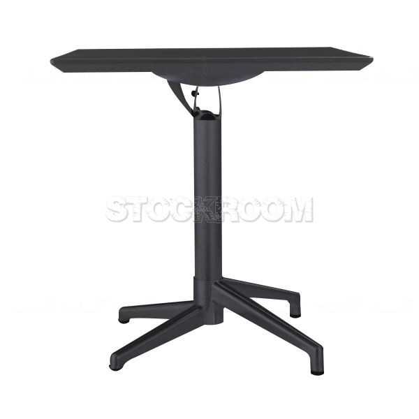 Spencer Square Folding Table - Black Legs - More Colors