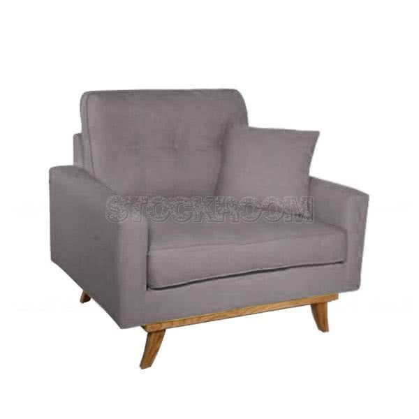 Hoover Fabric Single Seater Sofa/Lounge Chair