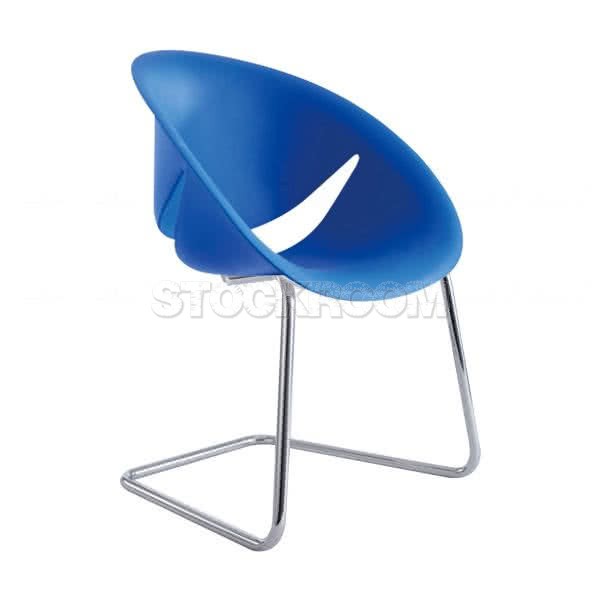 Wolfram Petal Chair - Cantilever Base