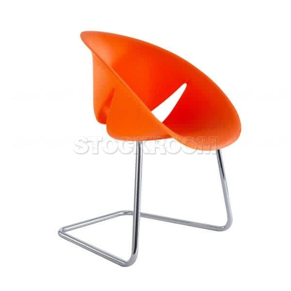 Wolfram Petal Chair - Cantilever Base