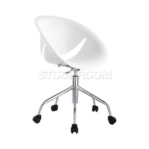 Wolfram Petal Chair - With Wheels