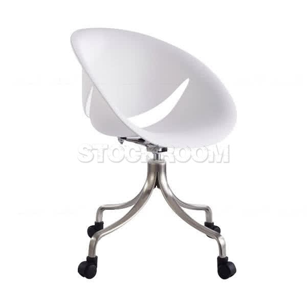 Wolfram Petal Chair - With Aluminum Base