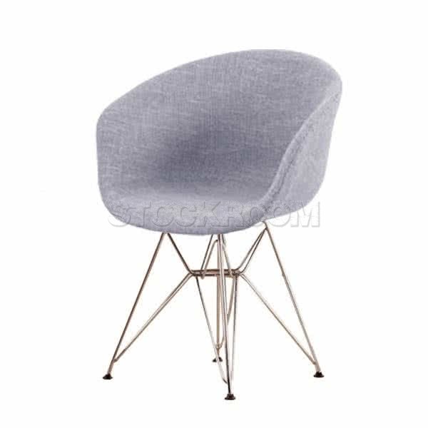 Moishe Upholstered Fabric Dining Armchair