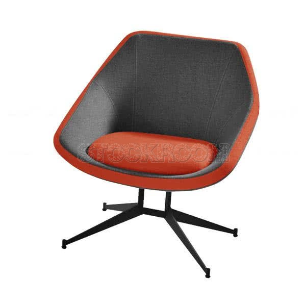 Ezra Dual Tone Side Chair Lounge Chair / Side Chair