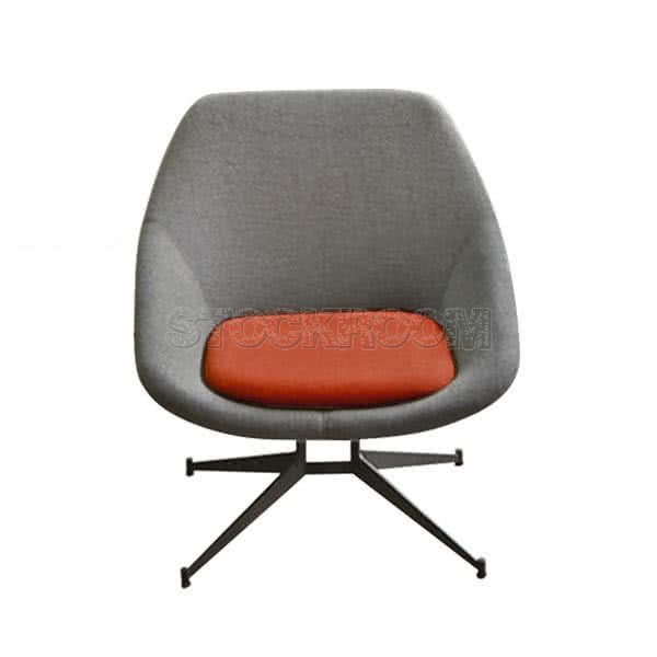 Ezra Dual Tone Side Chair Lounge Chair / Side Chair