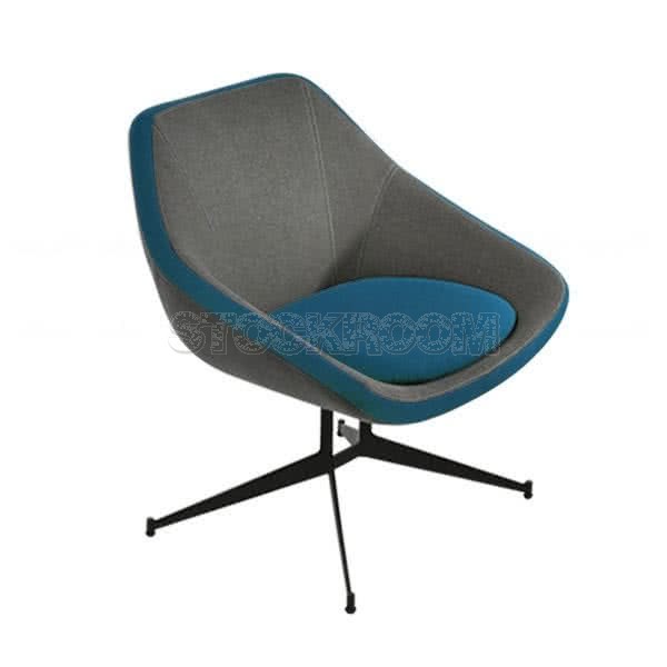 Ezra Dual Tone Side Chair Lounge Chair / Side Chair