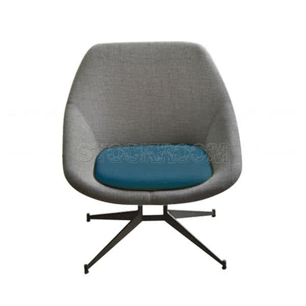 Ezra Dual Tone Side Chair Lounge Chair / Side Chair