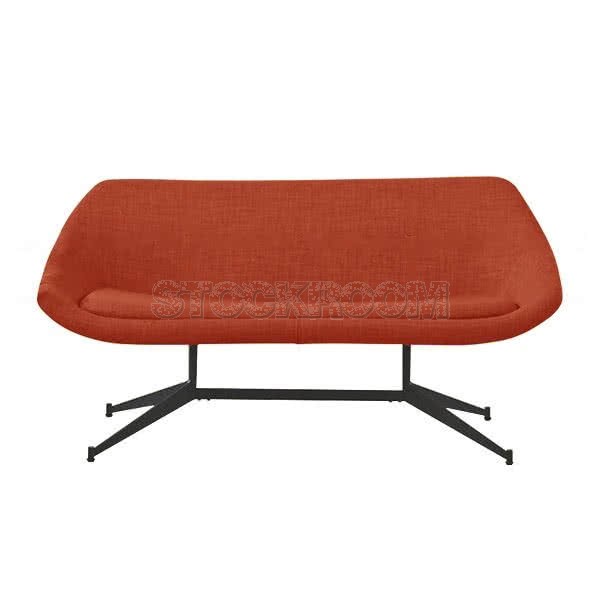 Ezra Style Fabric Sofa - 2 Seater