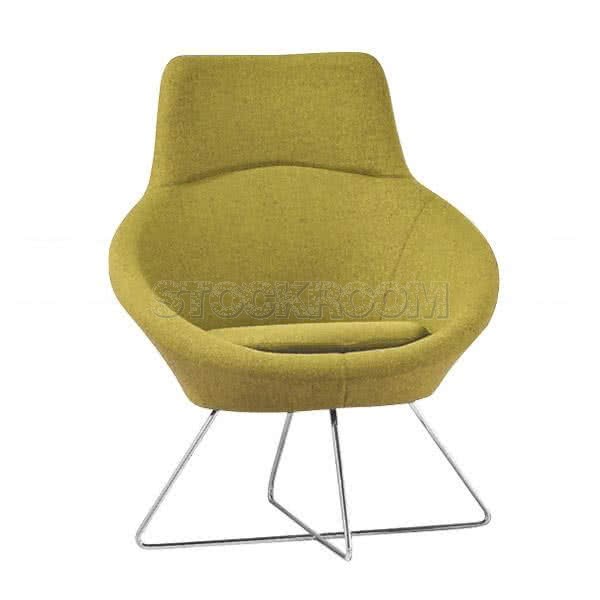 Gere Style High Back Lounge Chair