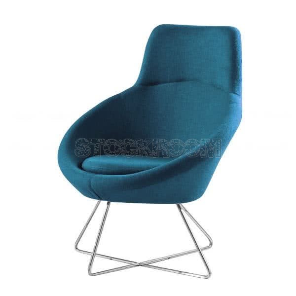 Gere Style High Back Lounge Chair