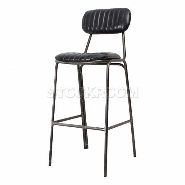 Sawyer Industrial Steel Bar Counter Stool