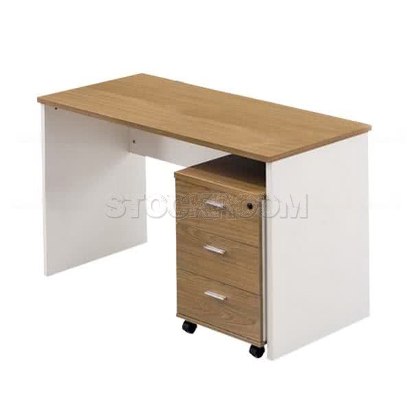 Mayline Office Desk and File Cabinet - More Sizes