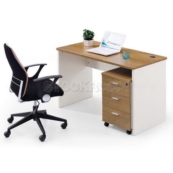 Mayline Office Desk and File Cabinet - More Sizes