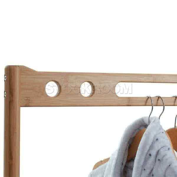 Filipa Clothes Rack with Laundry Basket