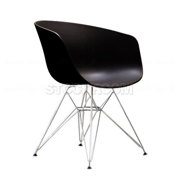 Leona Dining Chair with Eiffel Style Base