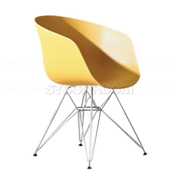 Leona Dining Chair with Eiffel Style Base