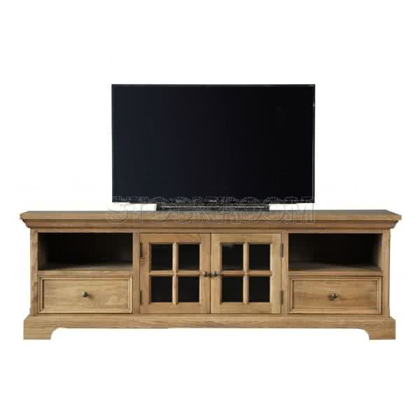 Aston Vintage Oak TV Cabinet & Media Unit