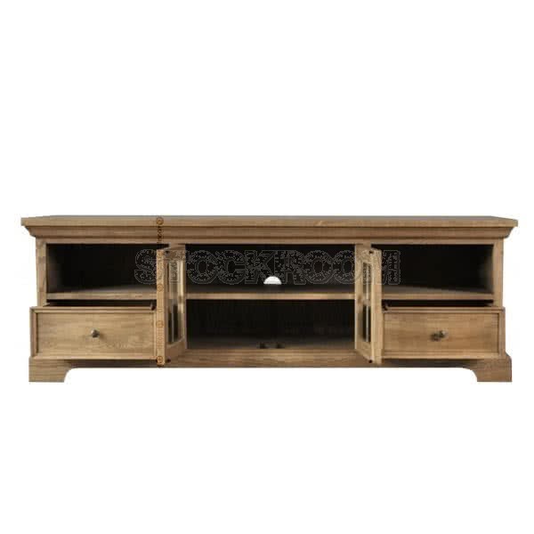 Aston Vintage Oak TV Cabinet & Media Unit