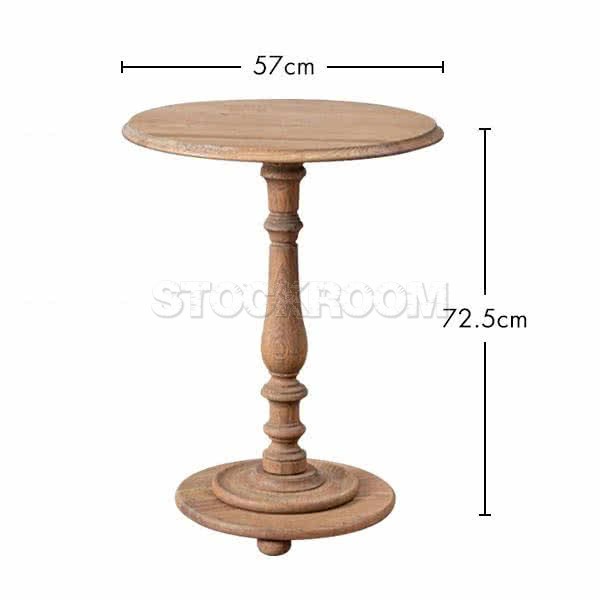 Claudette French Style Round Table 