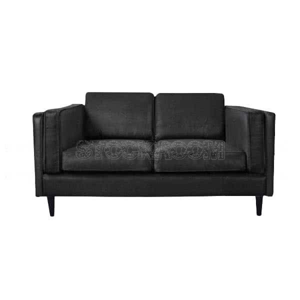 Mercia Contemporary Leather 2 Seater Sofa