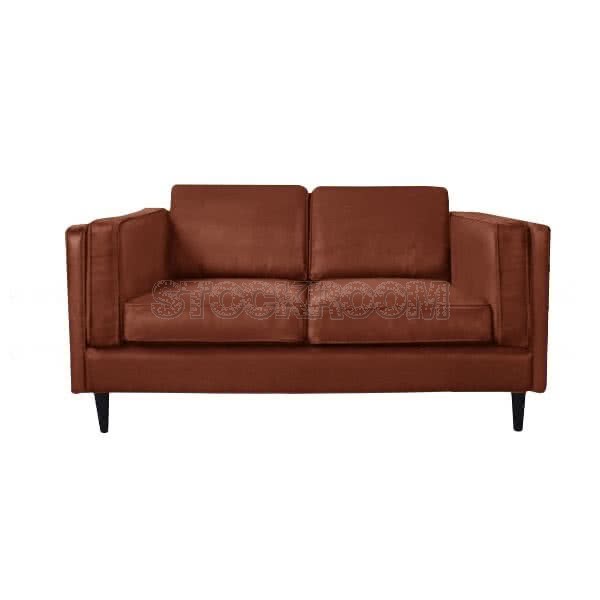 Mercia Contemporary Leather 2 Seater Sofa