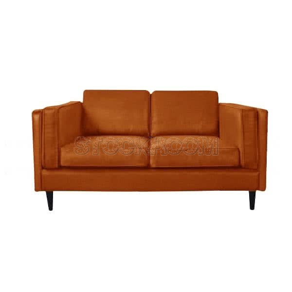 Mercia Contemporary Leather 2 Seater Sofa