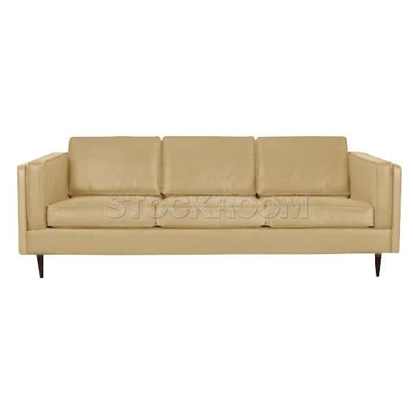 Mercia Contemporary Leather 3 Seater Sofa 