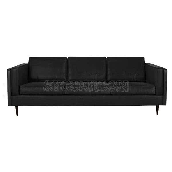 Mercia Contemporary Leather 3 Seater Sofa 