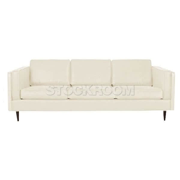 Mercia Contemporary Leather 3 Seater Sofa 