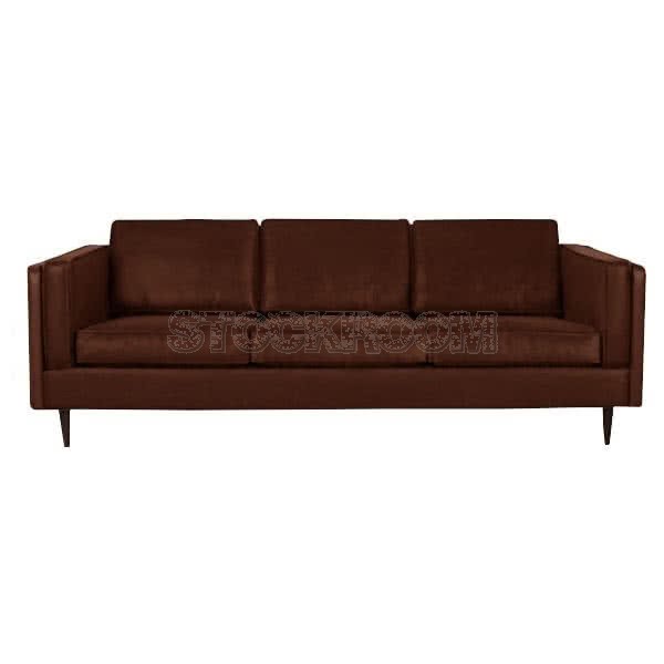 Mercia Contemporary Leather 3 Seater Sofa 