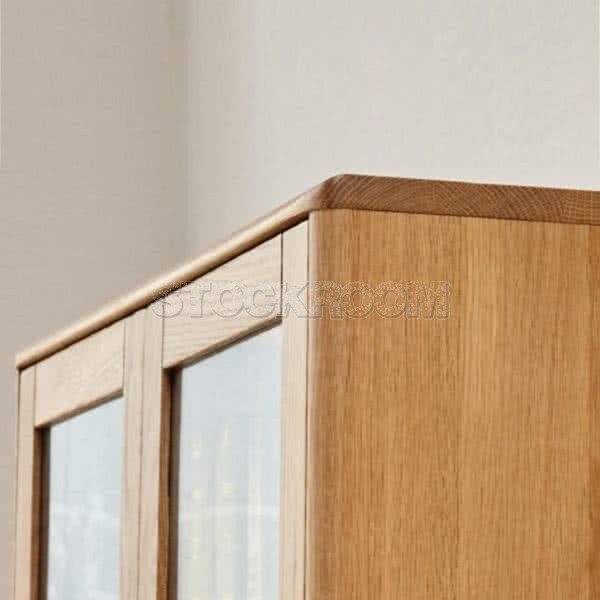 Eadwulf Style Solid Wood Cabinet