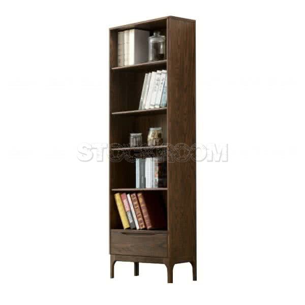 Aishah Solid Wood Bookcase 