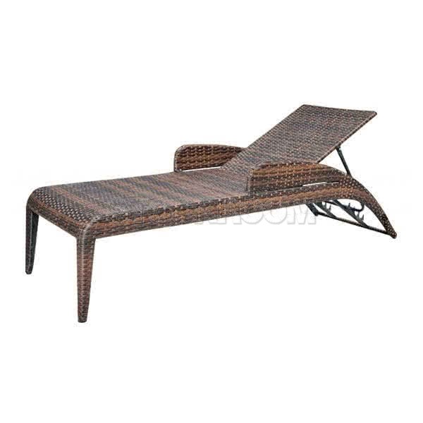 Curtis Outdoor Chaise Sun Lounge