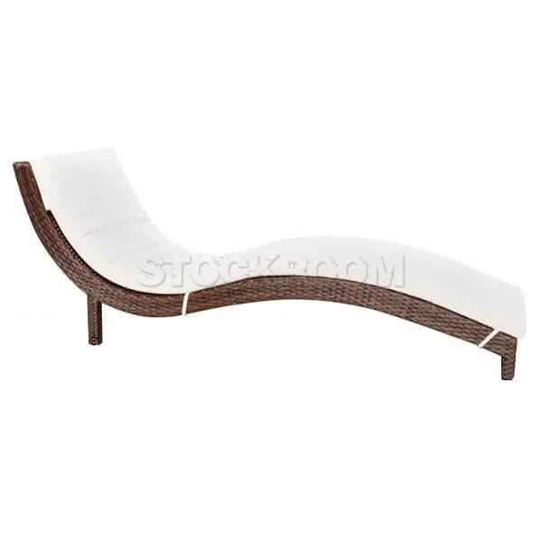 Ellis Outdoor Chaise Sun Lounger