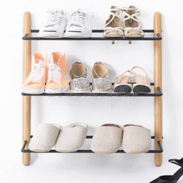 Garrison Leaning Shoe Rack