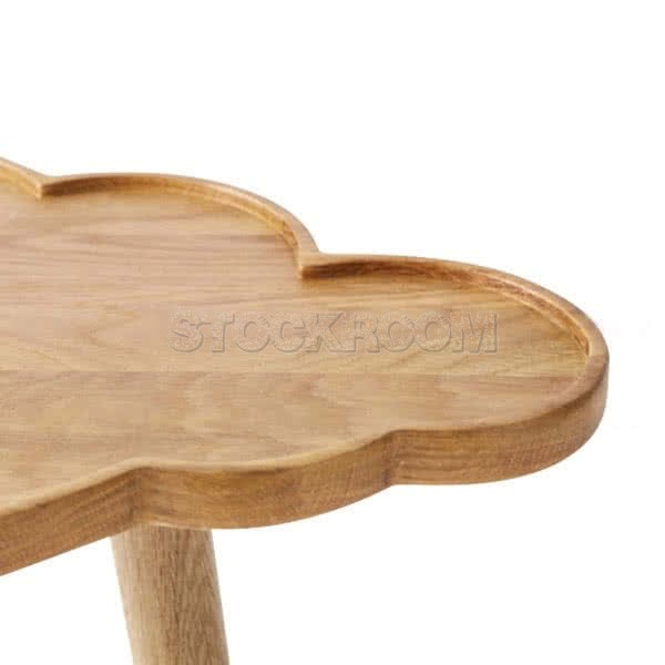 Cloud Solid Oak Wood Coffee Table