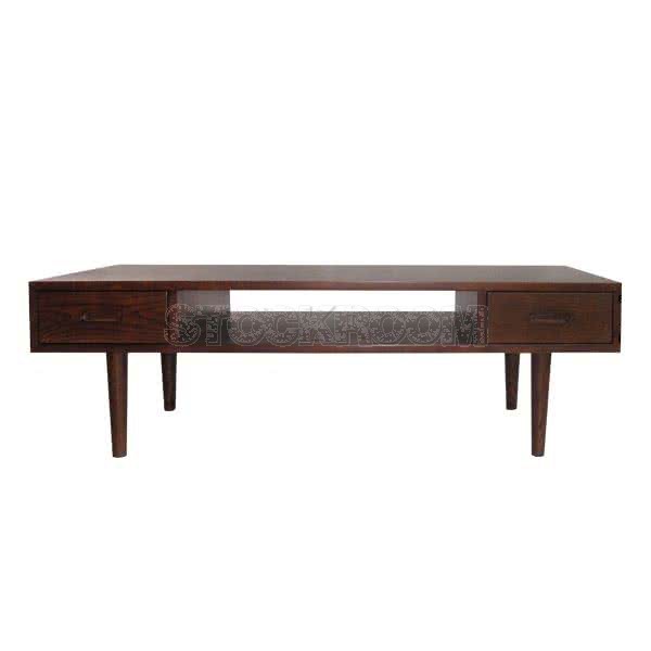 Aldiva Solid Wood Coffee Table