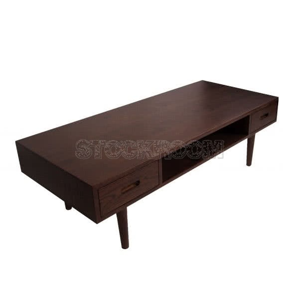 Aldiva Solid Wood Coffee Table