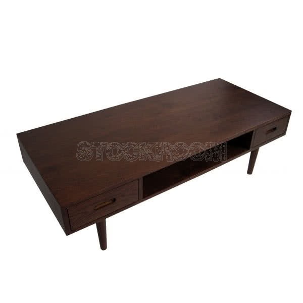 Aldiva Solid Wood Coffee Table