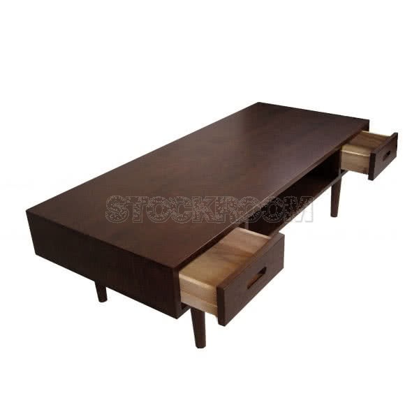 Aldiva Solid Wood Coffee Table