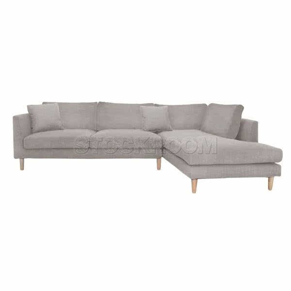 Dakota Fabric Sofa - L Shape / Sectional Sofa