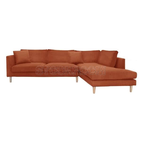 Dakota Fabric Sofa - L Shape / Sectional Sofa