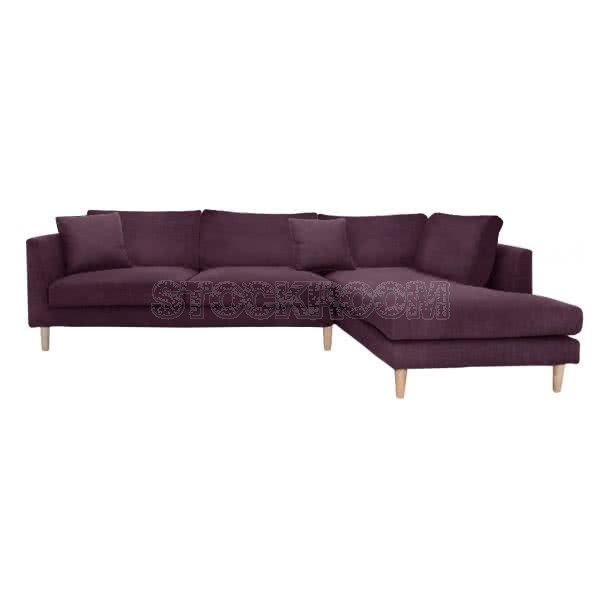 Dakota Fabric Sofa - L Shape