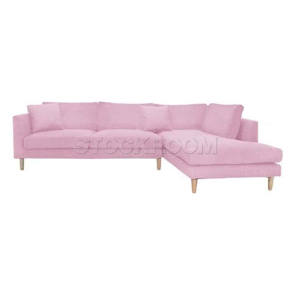 Dakota Fabric Sofa - L Shape / Sectional Sofa