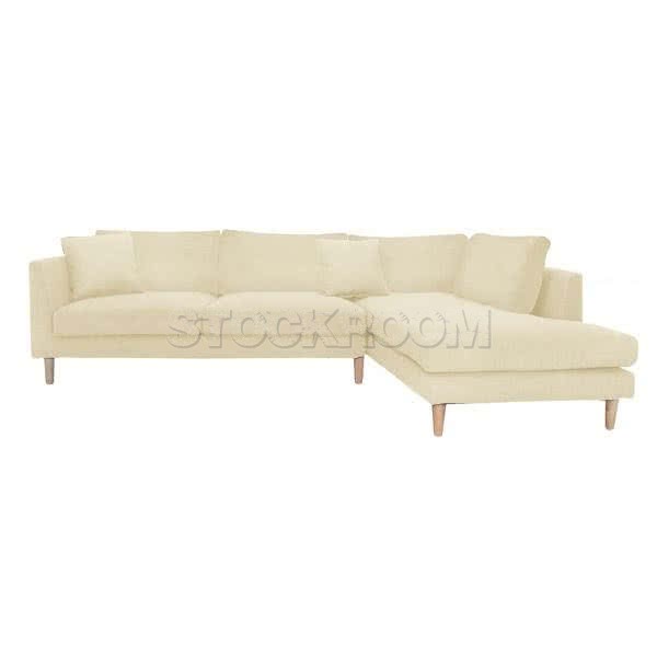 Dakota Fabric Sofa - L Shape