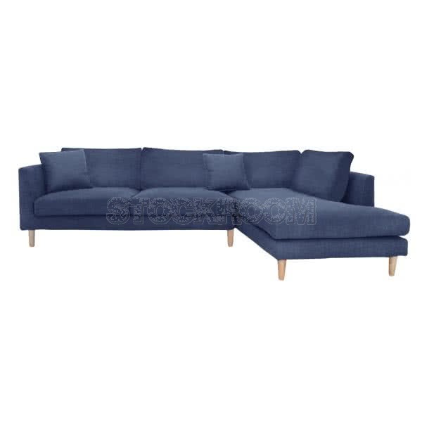 Dakota Fabric Sofa - L Shape