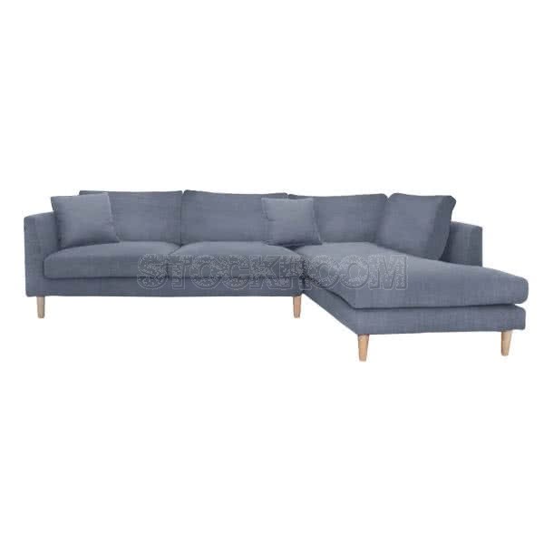 Dakota Fabric Sofa - L Shape / Sectional Sofa