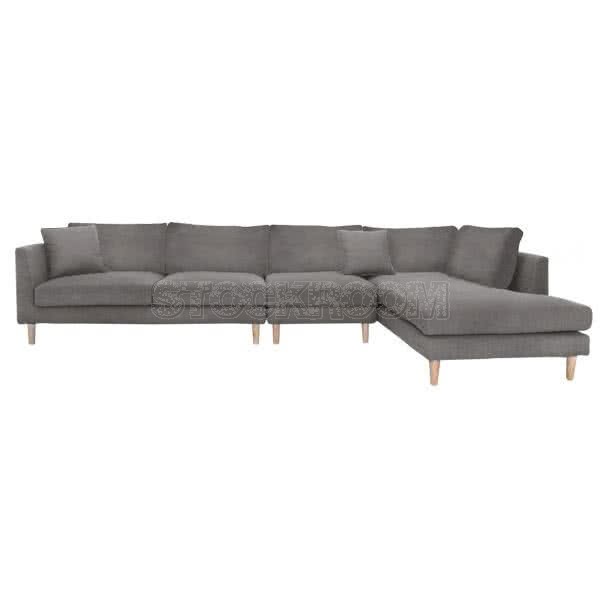 Dakota Fabric Sofa - L Shape